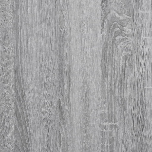 vidaXL Sideboard Grey Sonoma 134x35x76 cm Engineered Wood