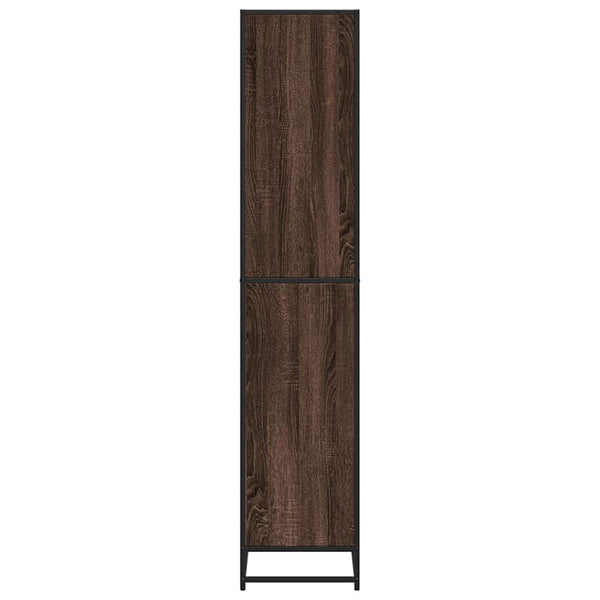 vidaXL Bookshelf Brown Oak Look 60x35x170.5 cm Engineered Wood