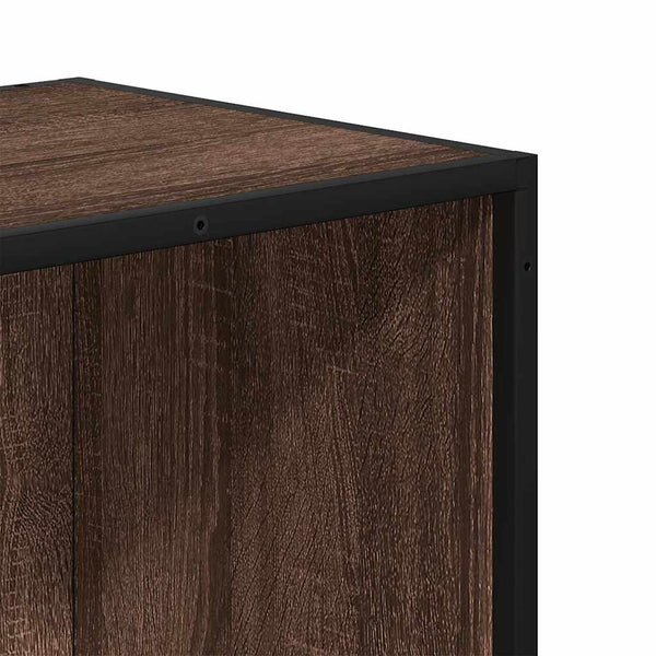 vidaXL Bookshelf Brown Oak Look 60x35x170.5 cm Engineered Wood