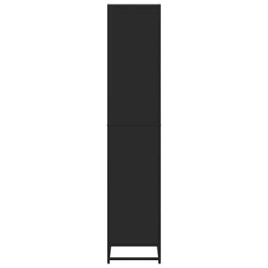 vidaXL Bookcase Black 80.5x35x170.5 cm Engineered Wood