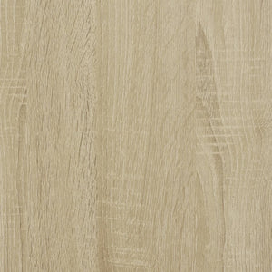 vidaXL Bathroom Cabinet Oak Look 35x37.5x188.5 cm Engineered Wood Metal