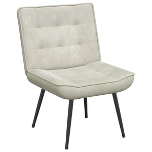 vidaXL Recliner Cream 64x74x84 cm Velvet