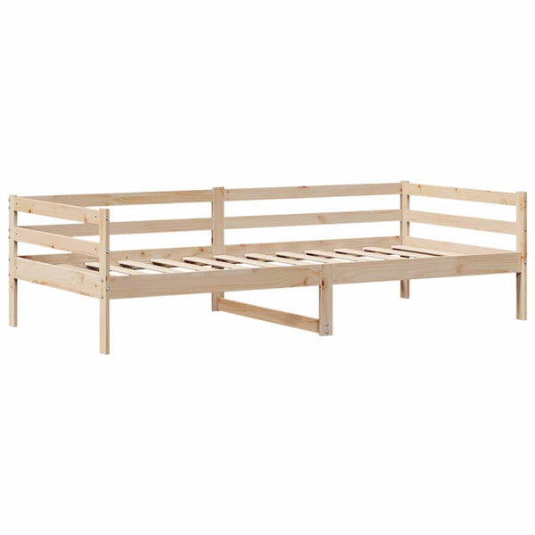 vidaXL Day Bed with Drawers 80x200 cm Solid Pine Wood