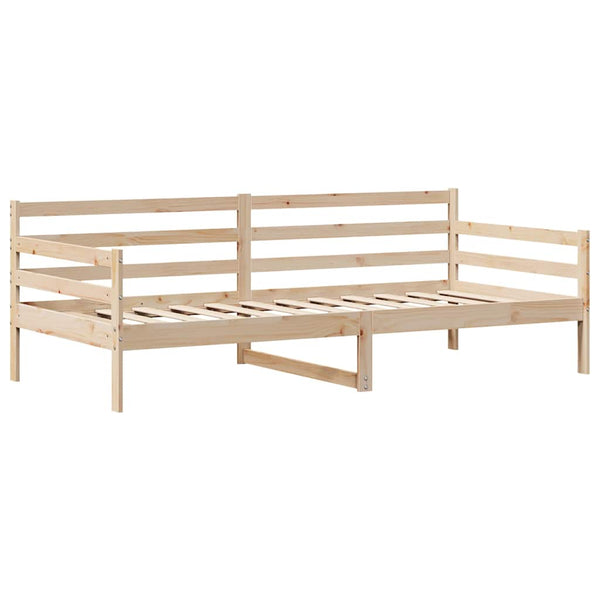 vidaXL Day Bed with Drawers White 80x200 cm Pine Wood