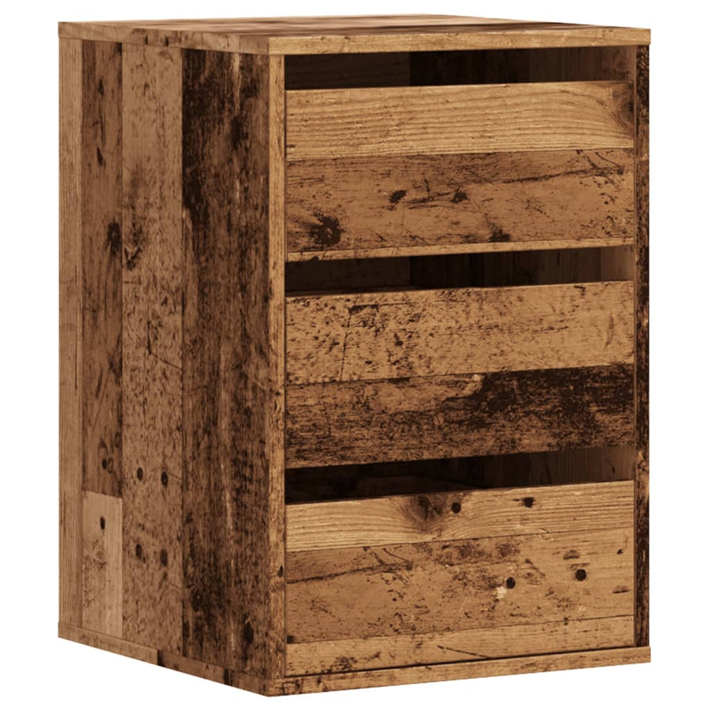 Kommode Altholz-Optik, 40x41x58 cm