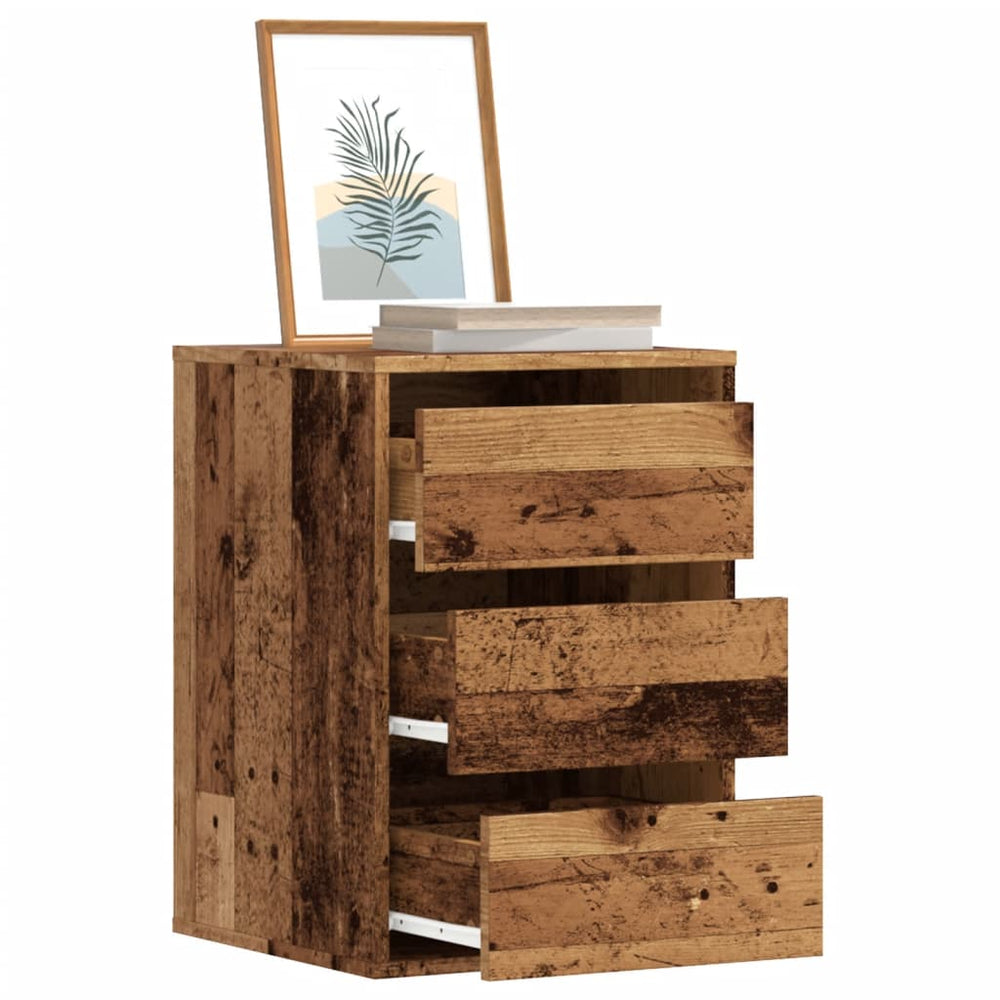 Kommode Altholz-Optik, 40x41x58 cm