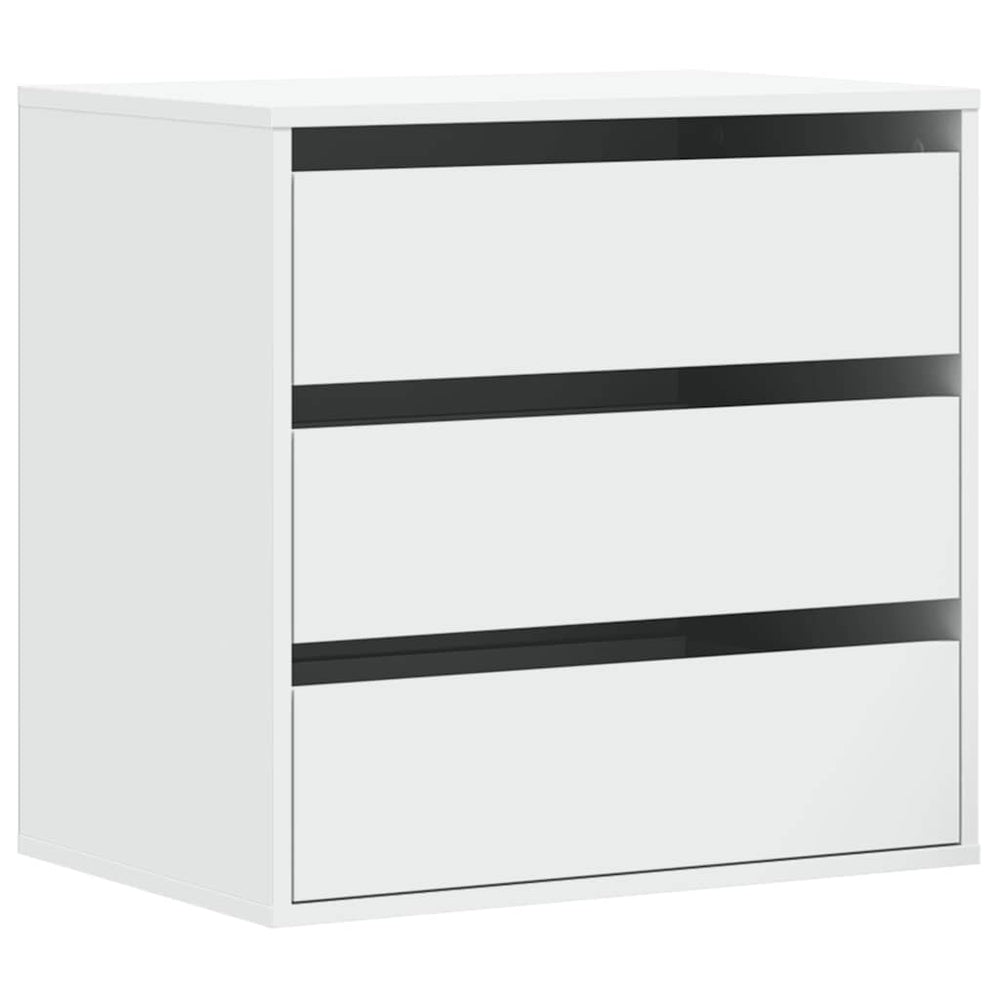 Weiße Kommode 60 cm Holzwerkstoff