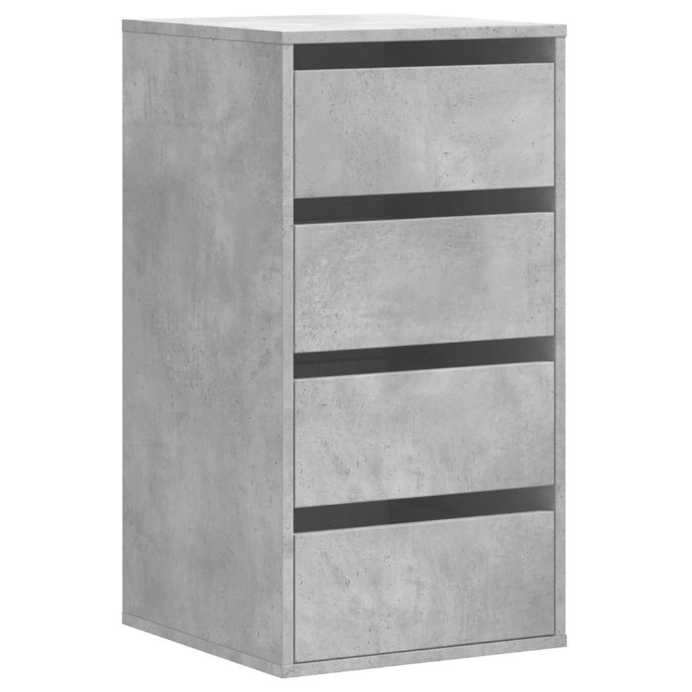 Kommode Betongrau 40x41x76 cm