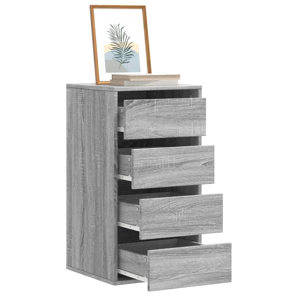 Kommode Grau Sonoma 40x41x76 cm