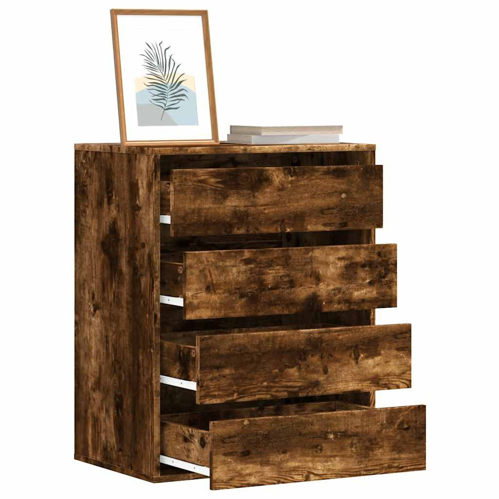 vidaXL Sideboard Reclaimed Wood Look 60x41x76 cm Engineered Wood