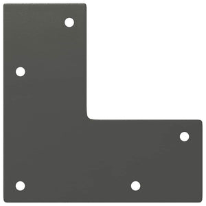 vidaXL Hairpin Legs for Coffee Table 4 pcs. Anthracite 10 cm Solid Steel