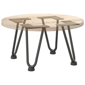 vidaXL Hairpin Legs for Coffee Table 4 pcs. Anthracite 20 cm Solid Steel