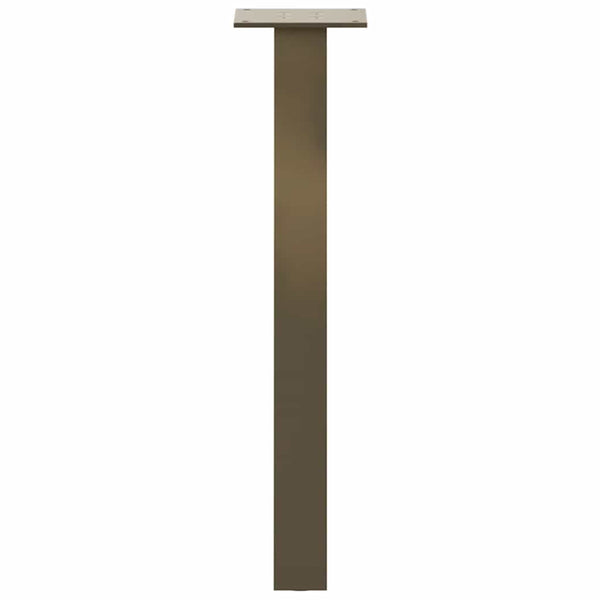 vidaXL Coffee Table Legs 4 pcs Natural Steel 30 cm Steel