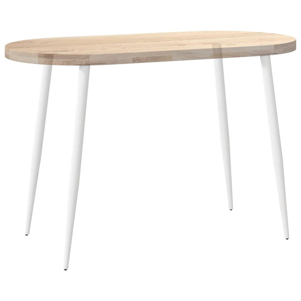 vidaXL Console Table Legs Conical Shape 4 pcs White 72-73 cm Steel