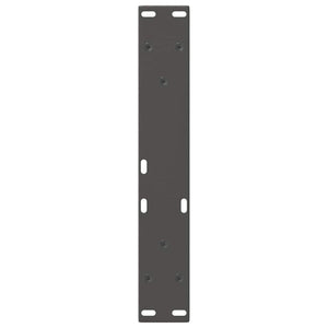 vidaXL Coffee Table Legs V-Shape 2 Pcs Anthracite 38x(42-43.3) cm Steel