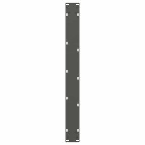 vidaXL Dining Table Legs V-Shape 3 pcs Anthracite 70x(72-73.3) cm Steel
