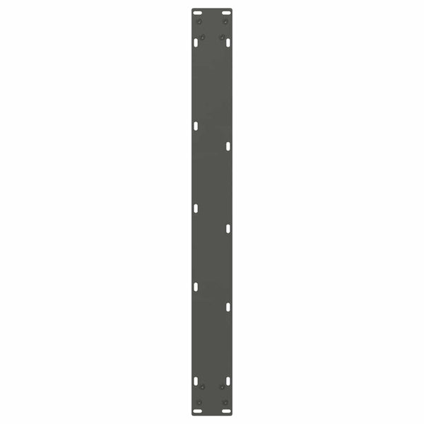 vidaXL Dining Table Legs V-Shape 3 pcs Anthracite 70x(72-73.3) cm Steel