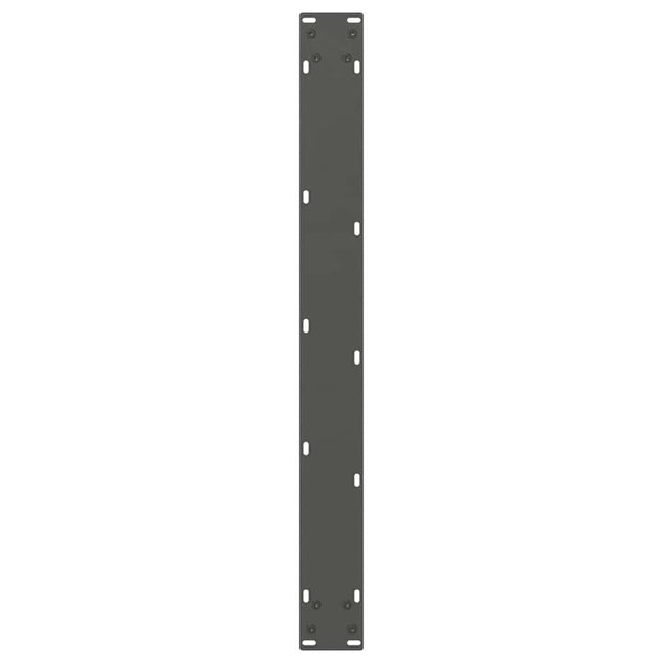 vidaXL Dining Table Legs V-Shape 3 pcs Anthracite 100x(72-73.3) cm Steel