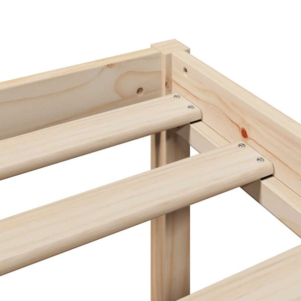 vidaXL Senior Bed with Headboard without Mattress 120x200 cm