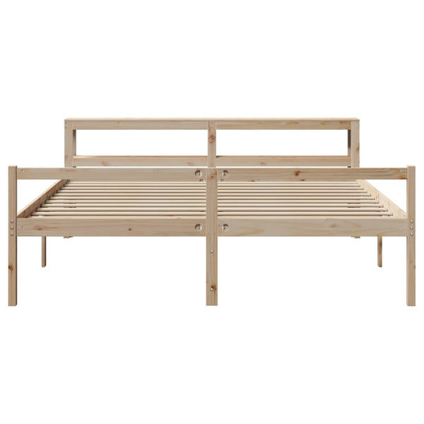 vidaXL Senior Bed with Headboard without Mattress 180x200 cm