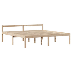 vidaXL Senior Bed with Headboard without Mattress 180x200 cm