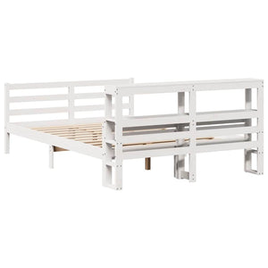 vidaXL Bed Frame with Headboard without Mattress 160x200 cm