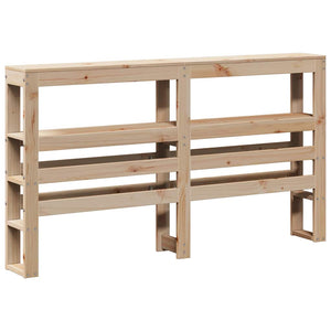 vidaXL Bed Frame with Headboard, No Mattress, 120x200 cm