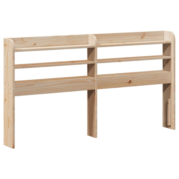 vidaXL Bed Frame with Headboard without Mattress 135x190 cm