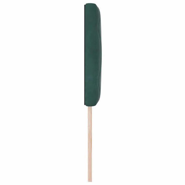 vidaXL LED Headboard Dark Green 80 cm Velvet
