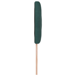 vidaXL LED Headboard Dark Green 90 cm Velvet