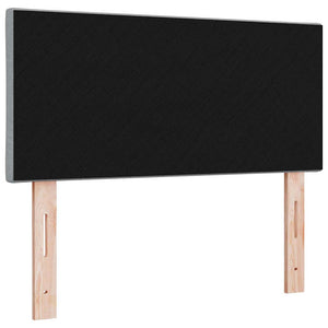 vidaXL LED Headboard Light Grey 100 cm Fabric