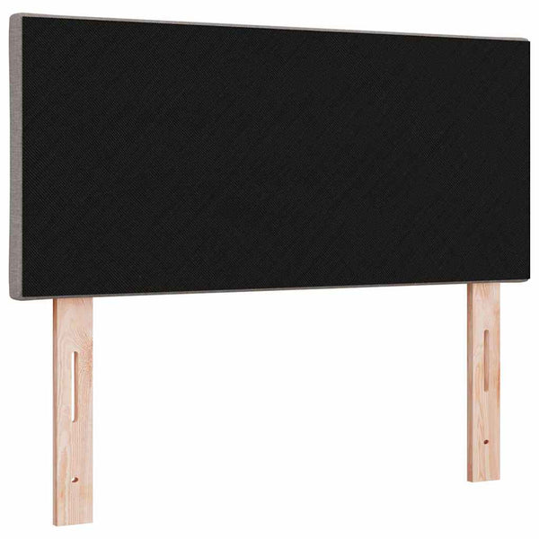 vidaXL LED Headboard Taupe 100 cm Fabric