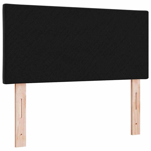 vidaXL LED Headboard Black 100 cm Velvet