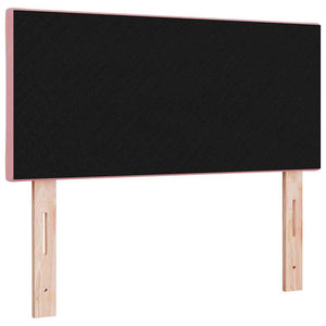 vidaXL LED Headboard Pink 100 cm Velvet