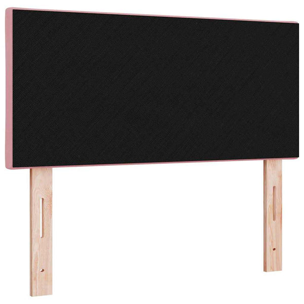vidaXL LED Headboard Pink 100 cm Velvet