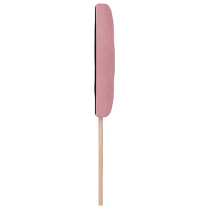 vidaXL LED Headboard Pink 100 cm Velvet