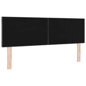 vidaXL LED Headboard Dark Grey 144 cm Velvet