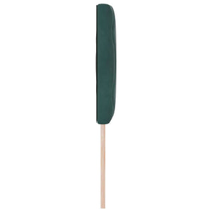 vidaXL LED Headboard Dark Green 144 cm Velvet