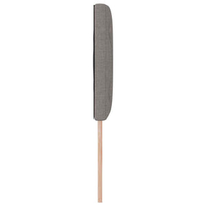 vidaXL LED Headboard Taupe 160 cm Fabric