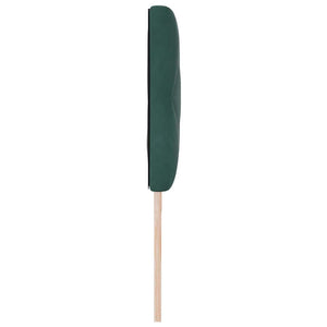 vidaXL LED Headboard Dark Green 180 cm Velvet