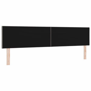 vidaXL LED Headboard Taupe 200 cm Fabric