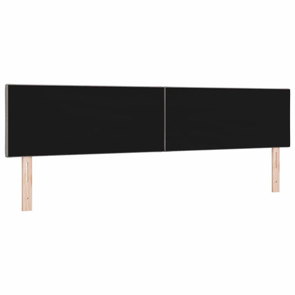 vidaXL LED Headboard Taupe 200 cm Fabric