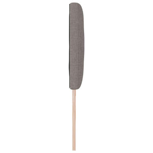 vidaXL LED Headboard Taupe 200 cm Fabric