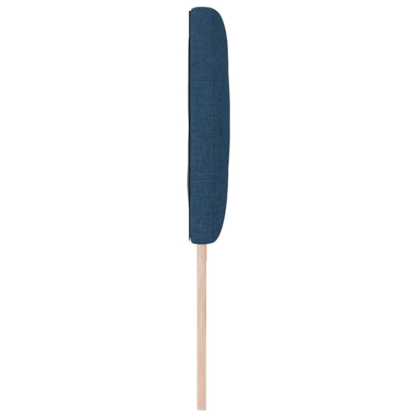 vidaXL LED Headboard Blue 200 cm Fabric