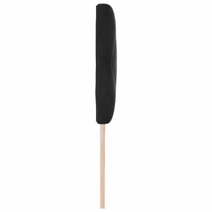 vidaXL LED Headboard Black 200 cm Velvet