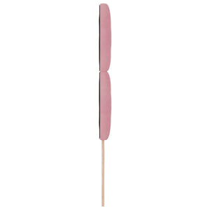 vidaXL LED Headboard Pink 90 cm Velvet