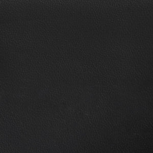 vidaXL Box Spring Bed with Mattress Black 120 x 200 cm Faux Leather