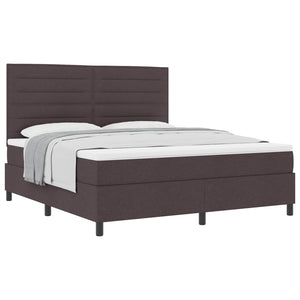 Boxspringbett Dunkelbraun 180x200 cm
