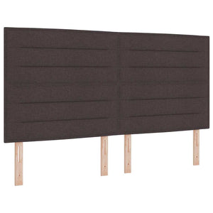 Boxspringbett Dunkelbraun 180x200 cm