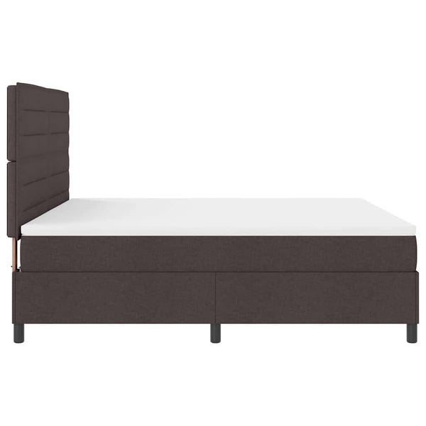 Boxspringbett Dunkelbraun 180x200 cm